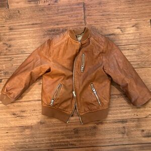 Zara Boys Leather Jacket
